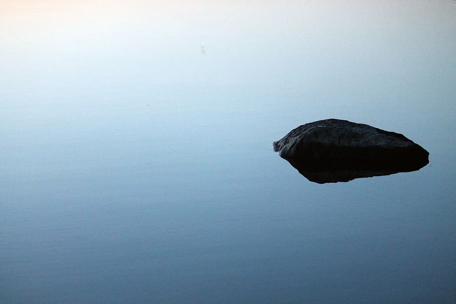 island at daytime, water, no people, waterfront, nature, tranquility HD wallpaper