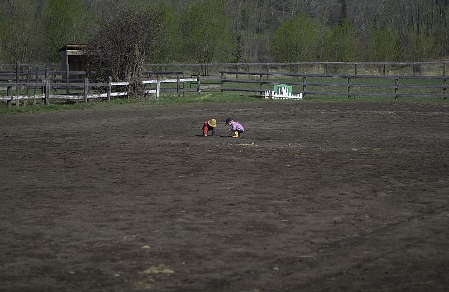 ground, soil, person, human, rodeo, field, playing, sutge, looking HD wallpaper