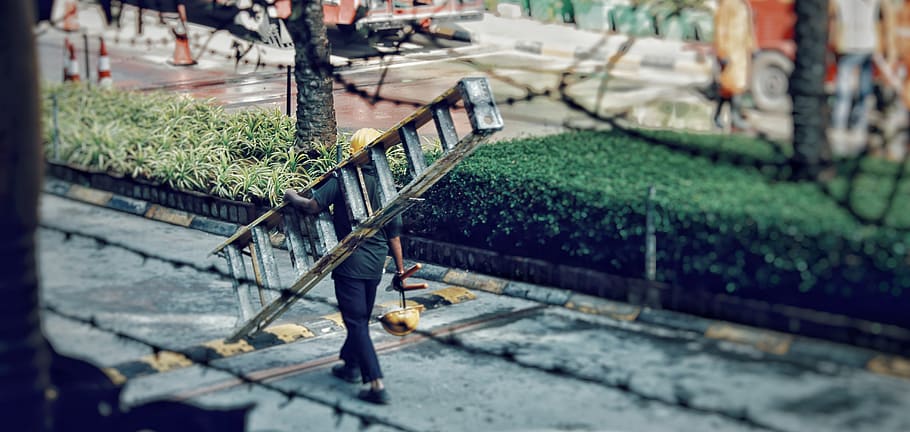 engineer, everyday, work, human, fire safety, practice, selective focus HD wallpaper