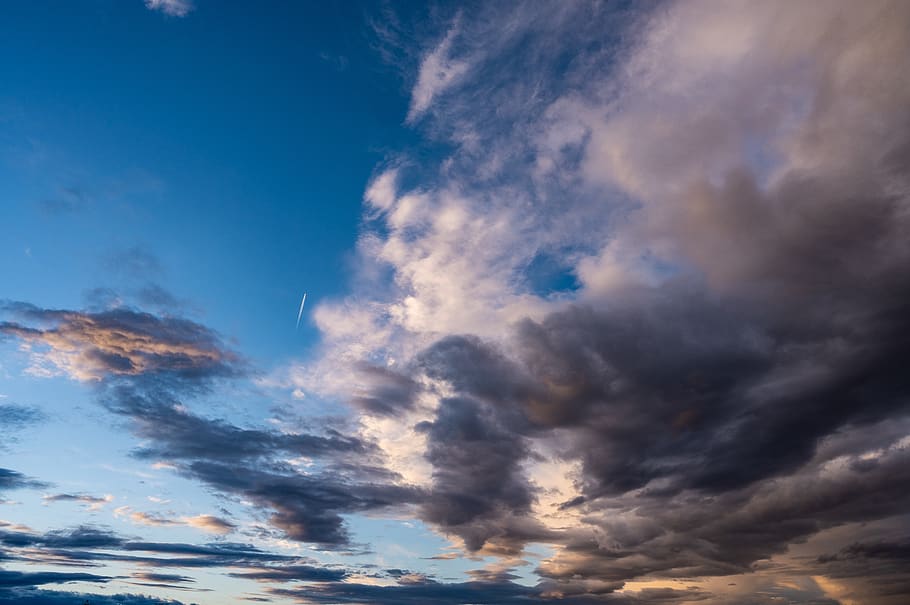 Photo of Clouds During Daytime, 4k wallpaper, cloudiness, cloudscape HD wallpaper