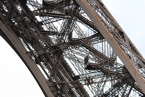 construction, building, window, architecture, effeil tower HD wallpaper