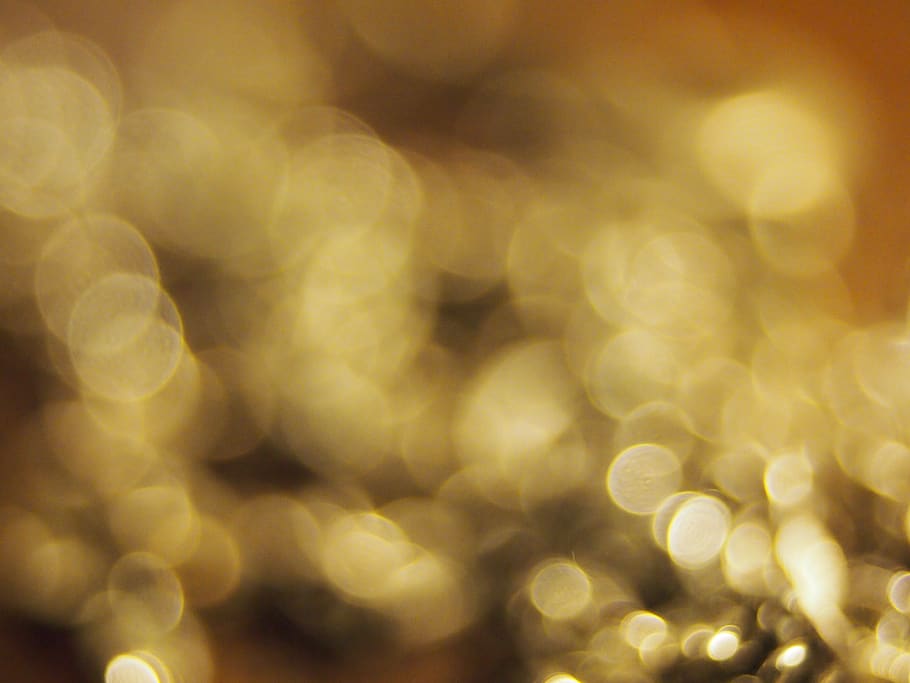bokeh, blurry, light, golden, defocused, backgrounds, abstract HD wallpaper