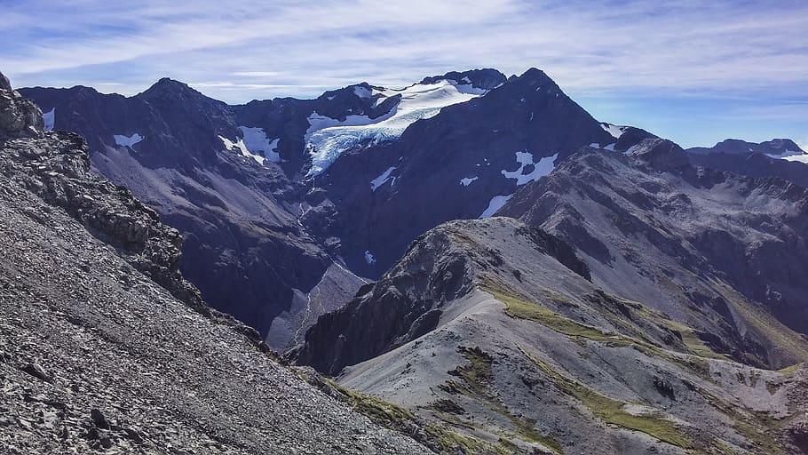 Mountain Range, daylight, high, landscape, mountain peak, nature HD wallpaper