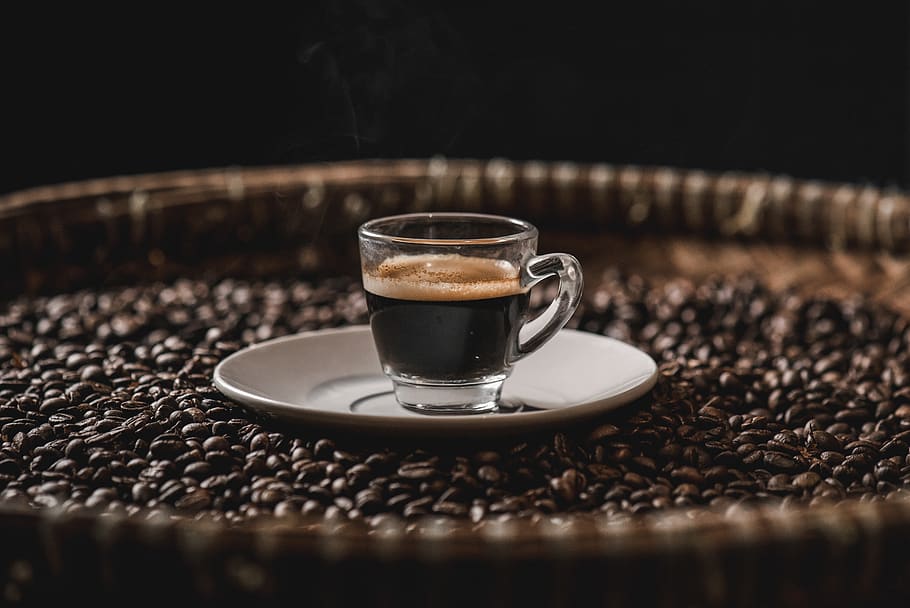 coffee, espresso, coffee bean, caffeine, drink, beverage, cup HD wallpaper