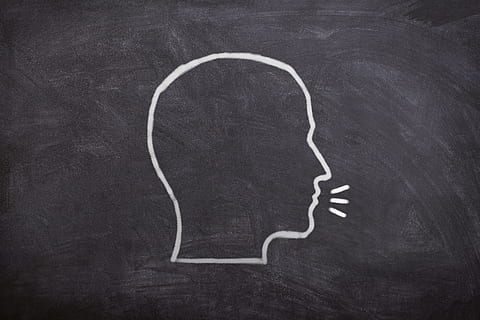board, chalk, head, talk, presentation, audition, silhouette HD wallpaper