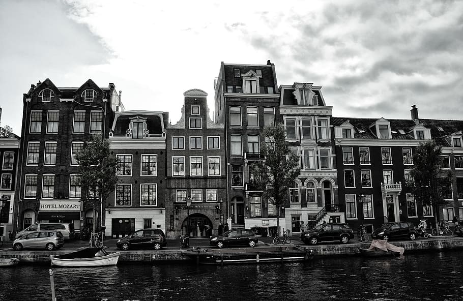 netherlands, amsterdam, building exterior, built structure HD wallpaper