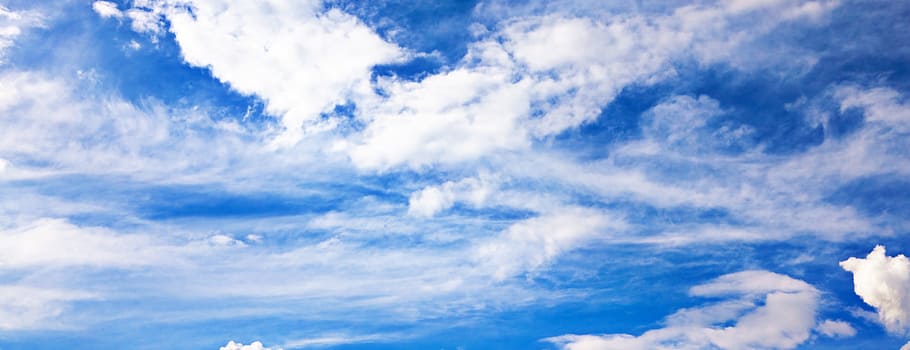 air, atmosphere, background, beautiful, blue, blue-sky, bright HD wallpaper