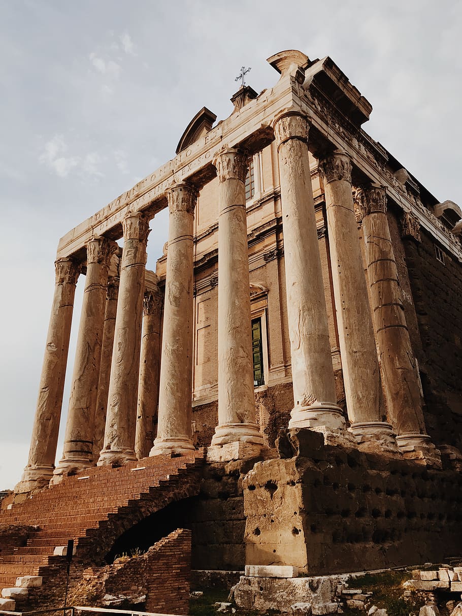 The Roman Forum,, ancient, antique, archaeology, architecture HD wallpaper