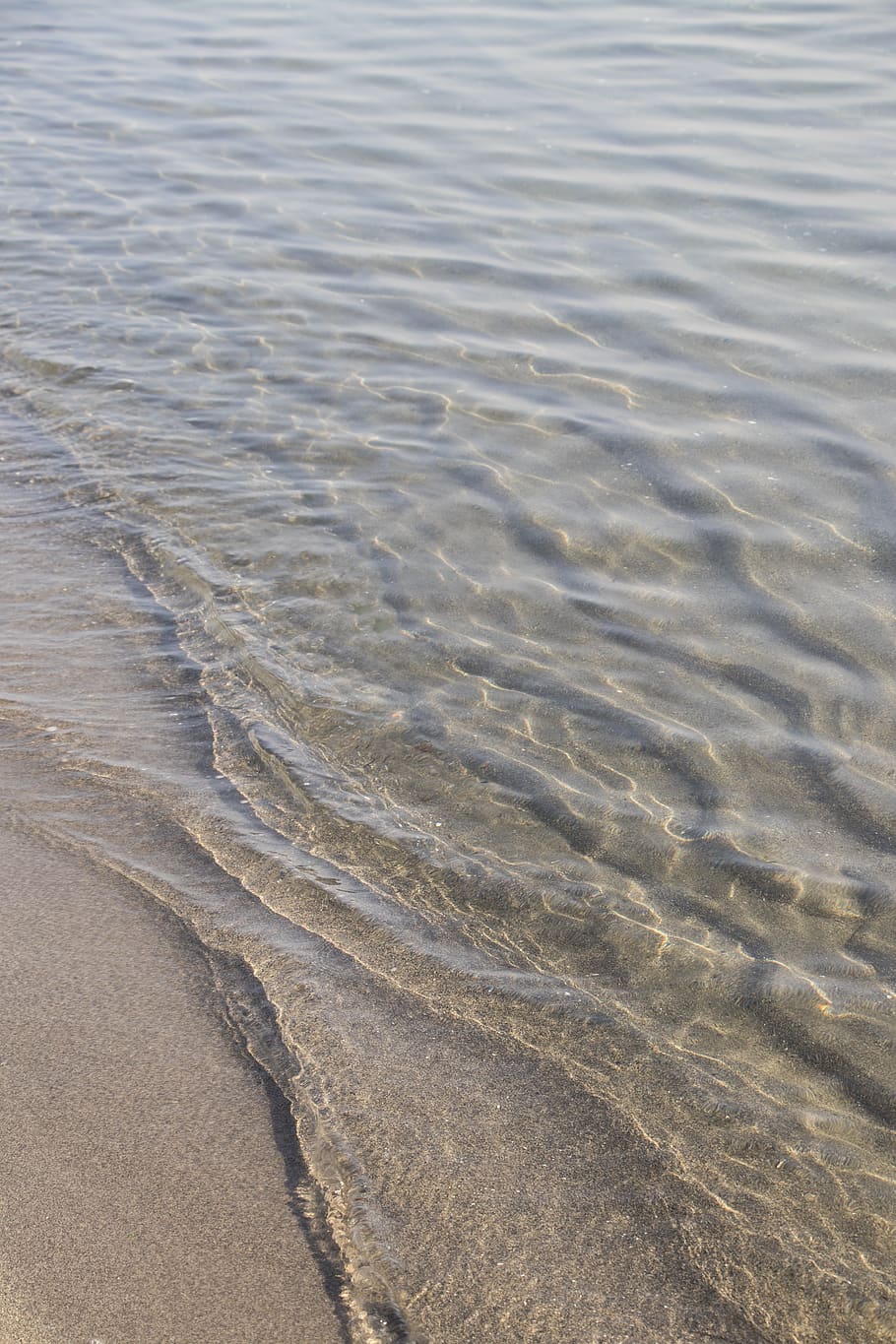 seashore, beach, land, water, sand, tranquility, no people, backgrounds HD wallpaper
