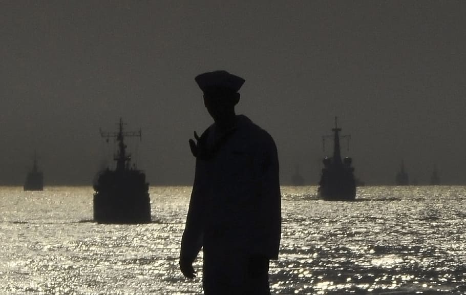 sailor, ship, captain, post, job, work, sea, ocean, silhouette HD wallpaper