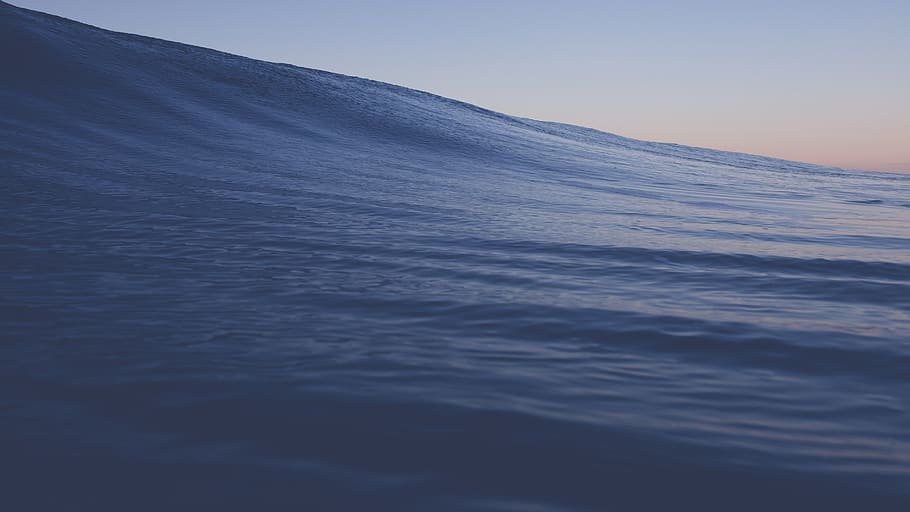 blue, wave, bluewater, ocean, aquashot, sky, scenics - nature HD wallpaper