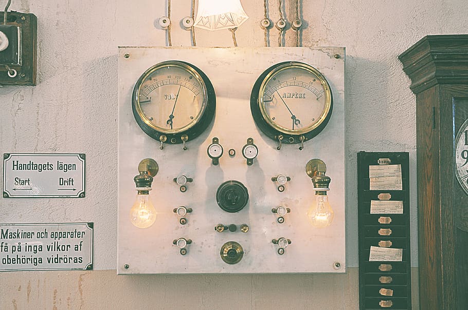 gauge, time, instrument of measurement, wall - building feature HD wallpaper