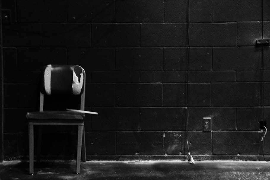 seat, chair, no people, wall - building feature, day, absence HD wallpaper