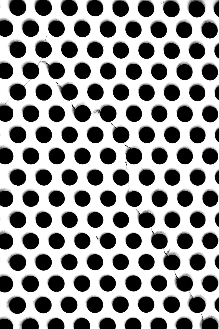 dots, contrast, blackandwhite, circles, simemtry, illusion HD wallpaper