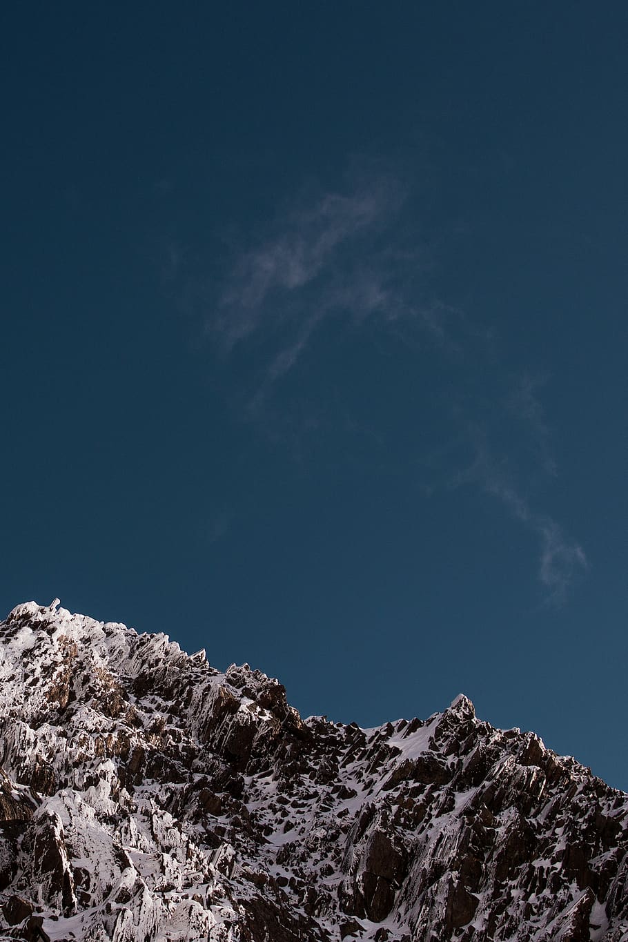 brown mountain peek, adventure, leisure activities, austria, nature HD wallpaper