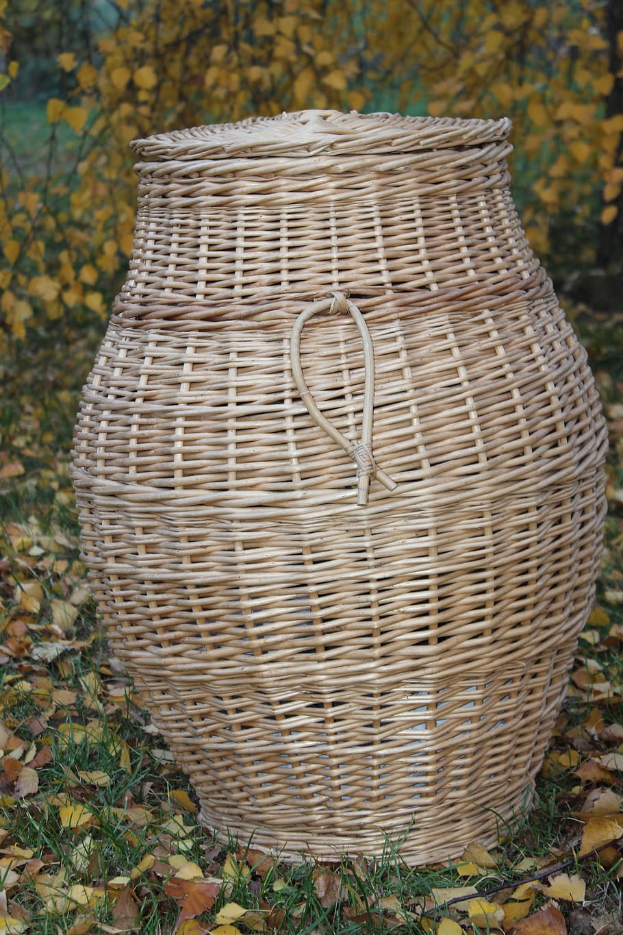 basket, wicker, laundry basket, graze, craft work, wickerwork HD wallpaper