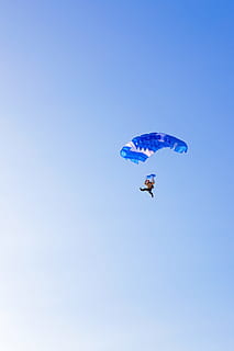 blue, diving, extreme, falling, fly, flyer, dom, jumping, men HD wallpaper