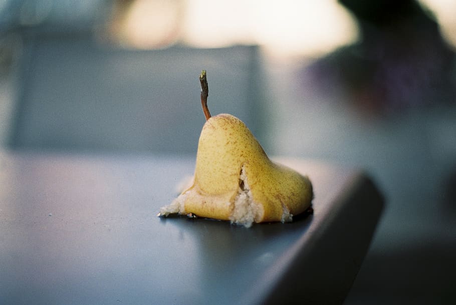 pear fruit, food and drink, close-up, selective focus, healthy eating HD wallpaper