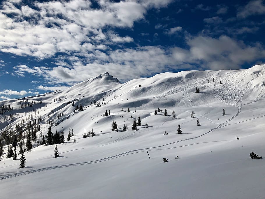 mountain, snow, austria, winter, alpine, outdoors, high, landscape HD wallpaper