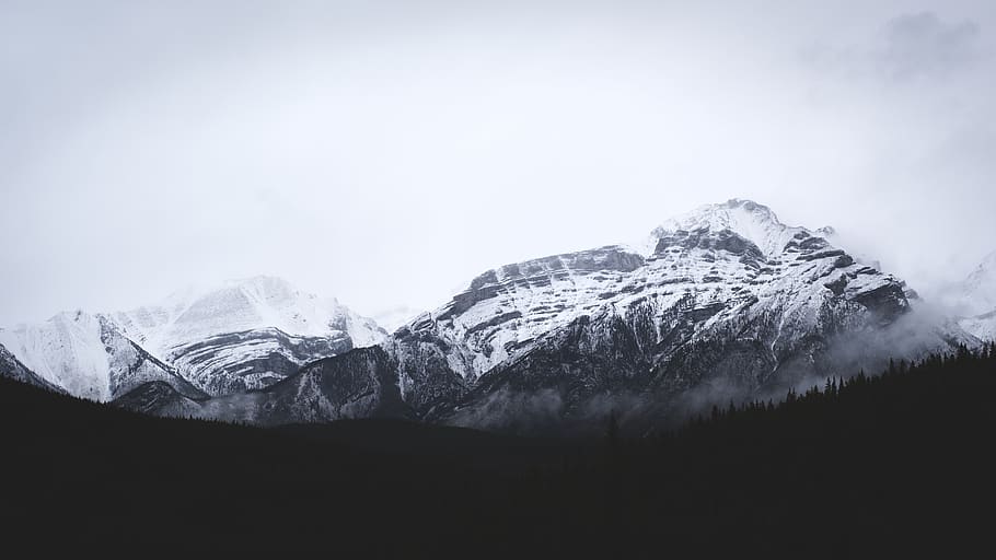 mountain, highland, cloud, sky, summit, ridge, landscape, nature HD wallpaper