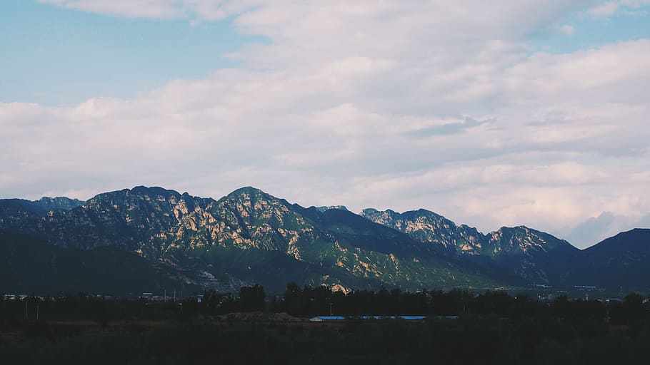 light, mountain, sky, scenics - nature, cloud - sky, beauty in nature HD wallpaper