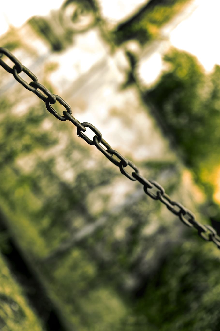 Black Chain, iron, macro, metal, steel, protection, safety, security HD wallpaper