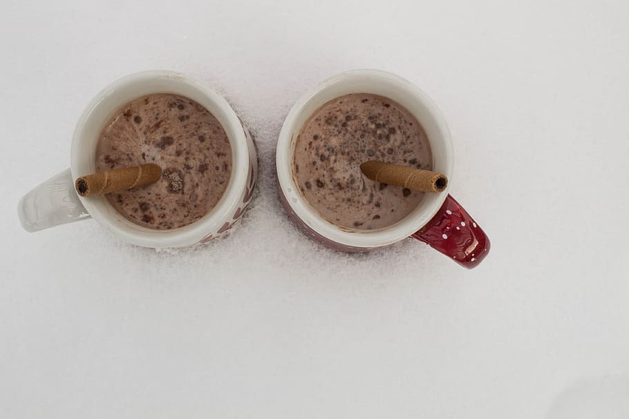 coco, hotchocolate, drink, winter, snow, midwest, mug, cookie HD wallpaper