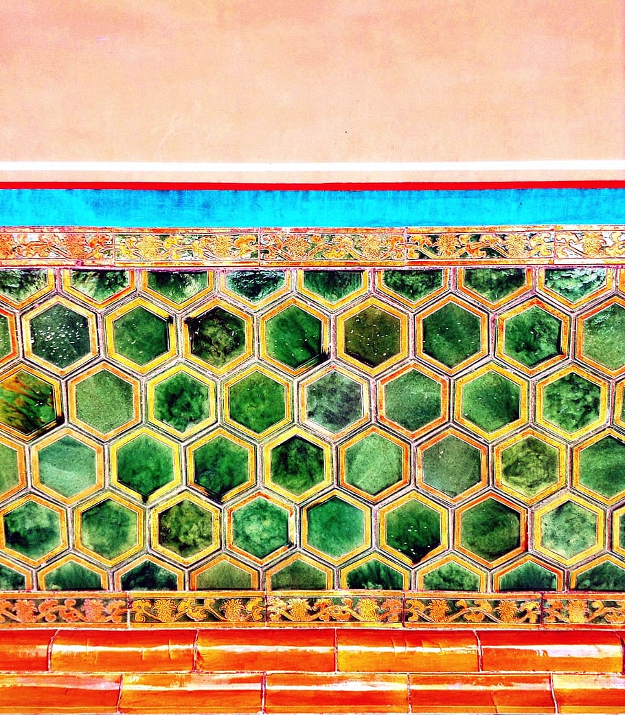 china, beijing, no people, pattern, hexagon, built structure HD wallpaper