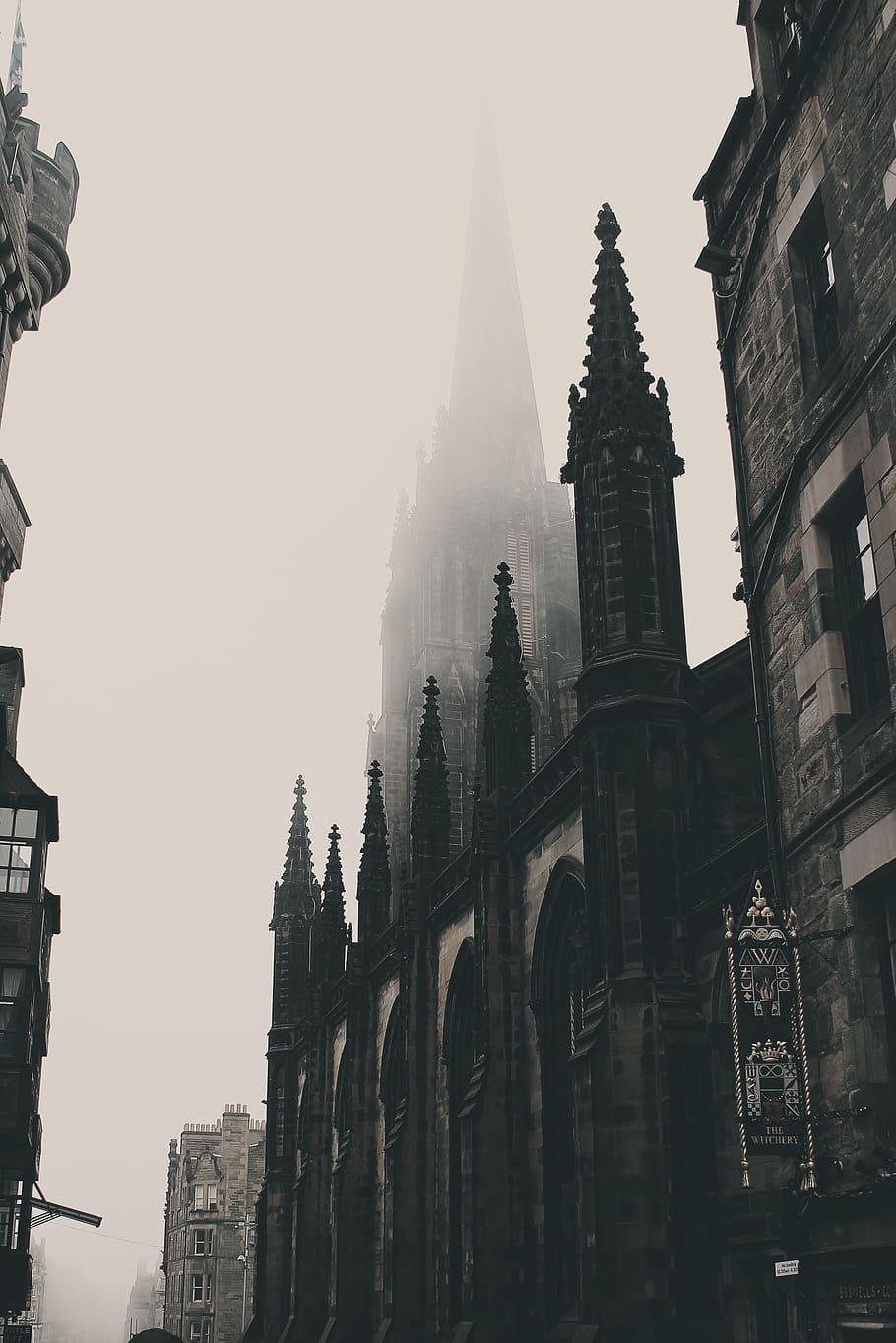 buildings, architecture, city, patterns, spire, period, traditional HD wallpaper
