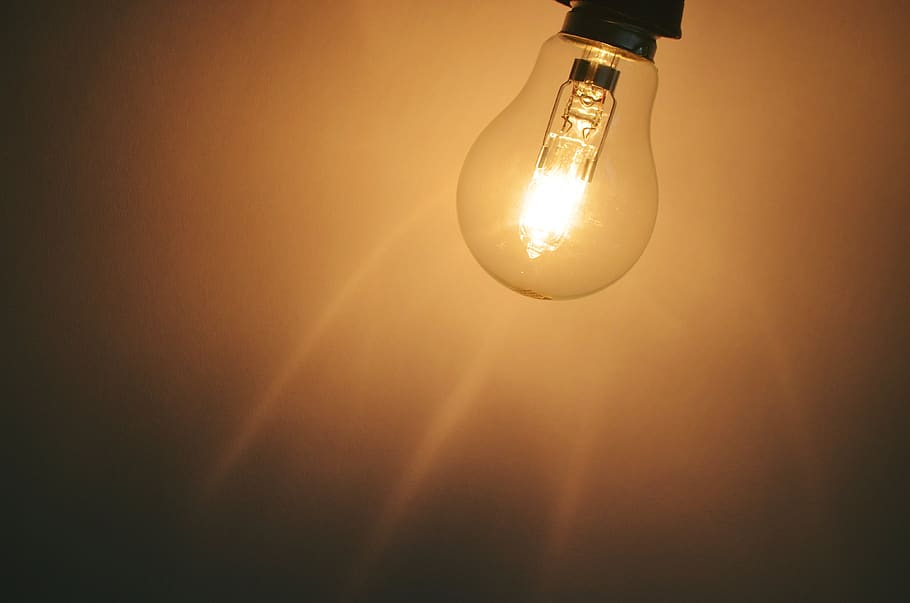 light, bulb, energy, lighting, inspiration, technology, edison, HD wallpaper