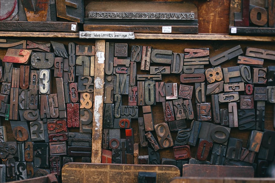 assorted wood stamps, large group of objects, abundance, variation HD wallpaper