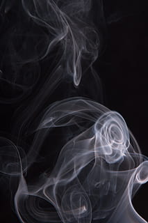 smoke, abstract, shapes, black, texture, background, fog, effect HD wallpaper
