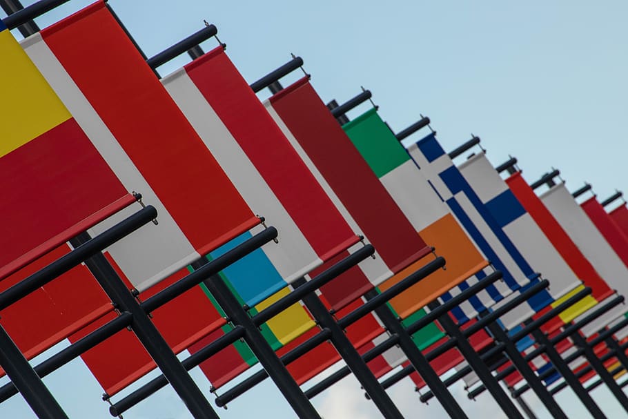 flag, flags, lf 2018, leewarden, country, travel, symbol, netherlands HD wallpaper