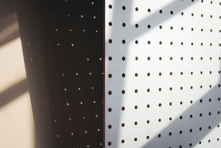 metal, no people, close-up, pattern, hole, repetition, sunlight HD wallpaper