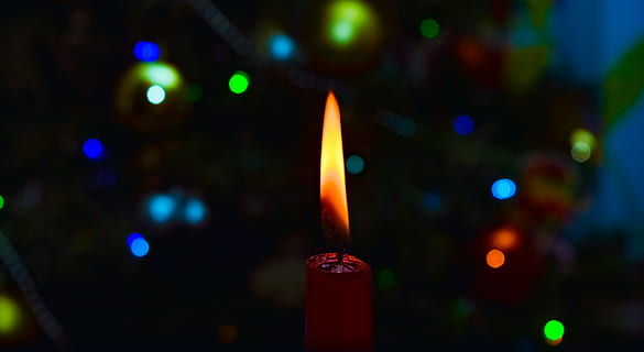 red candle stick, home, abend, sunday, heilige abend, christmas HD wallpaper