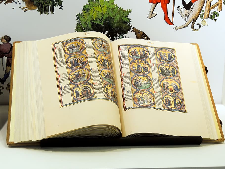 book, former, writing, reading, old, antique, literature, collection HD wallpaper