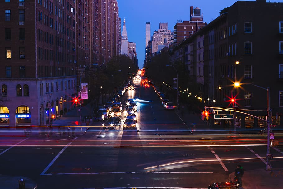 new york, united states, the high line, exposure, long exposure, HD wallpaper