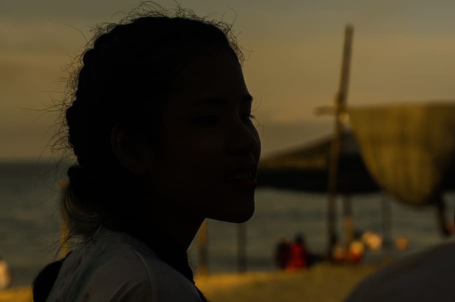 vietnam, hue, focus on foreground, one person, headshot, side view HD wallpaper