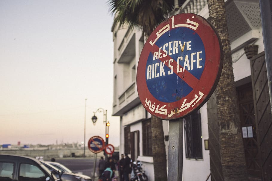 morocco, الدار البيضاء, rick's café casablanca, HD wallpaper