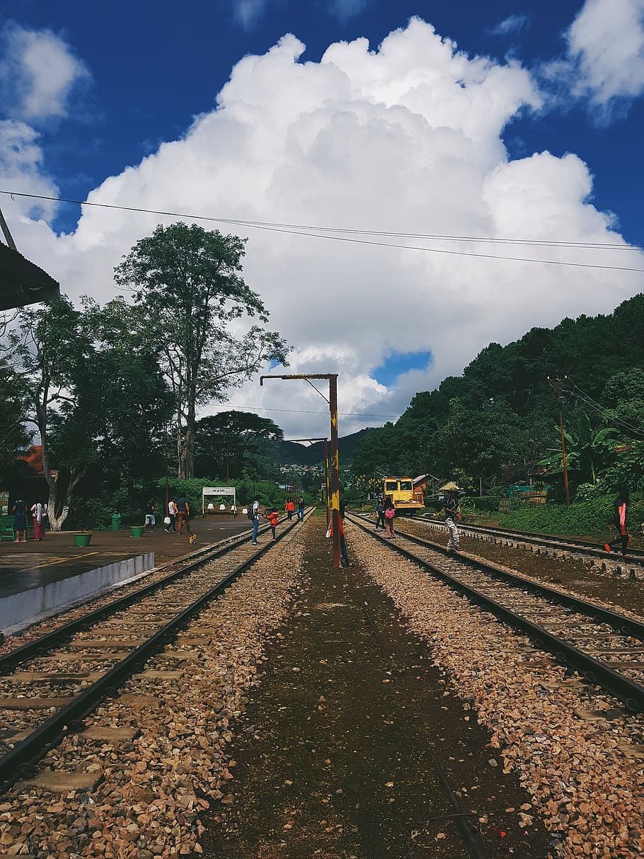 myanmar (burma), kalaw, kalaw railway station, sky, cloud - sky, HD wallpaper