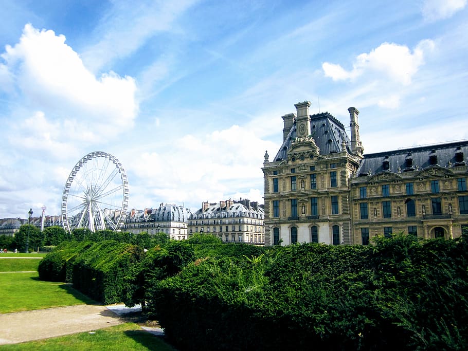 france, paris, place de la concorde, architecture, the big wheel