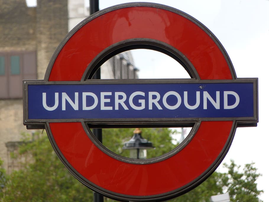 london, united kingdom, bokeh, iconic, urban, road sign, tube