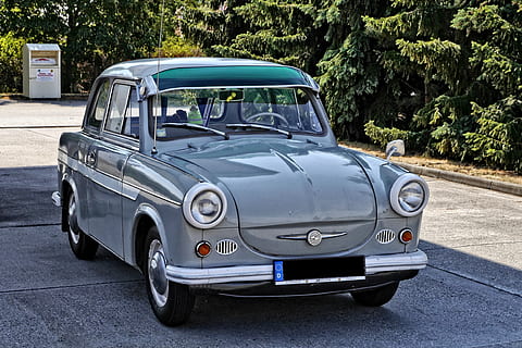 oldtimer, satellite, p500, ddr, ifa, auto, vehicle, vintage HD wallpaper