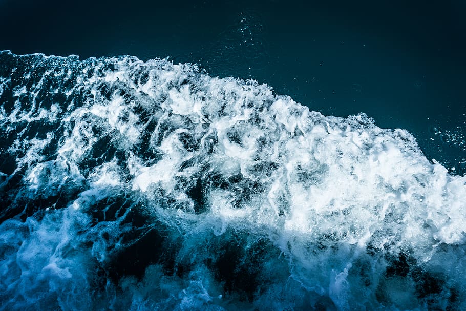 Body of Water, action, cold, energy, foam, h2o, motion, ocean HD wallpaper