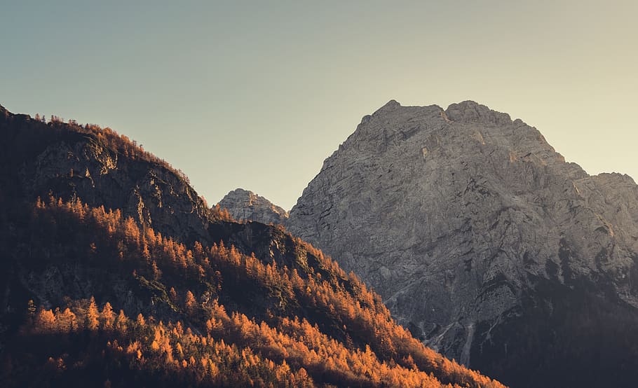 mountain, clouds, sky, aerial, travel, nature, adventure, trip HD wallpaper