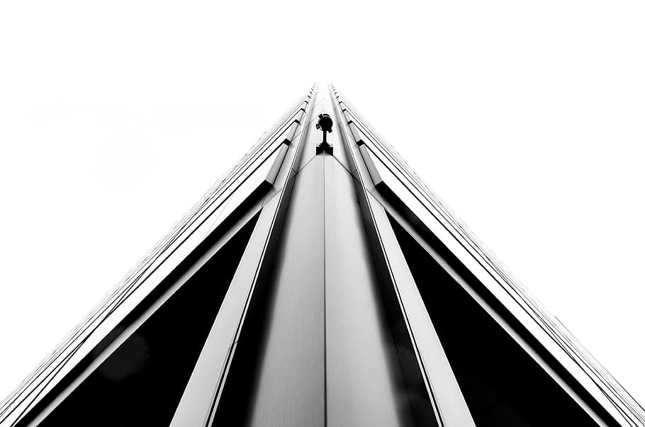skyscraper, building, construction, city, urban, architecture HD wallpaper