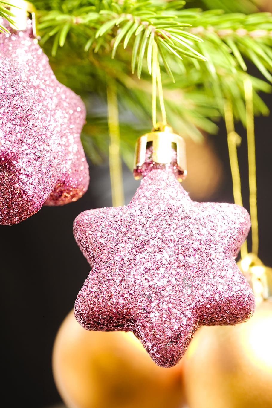 background, ball, bauble, celebration, christmas, color, decor HD wallpaper