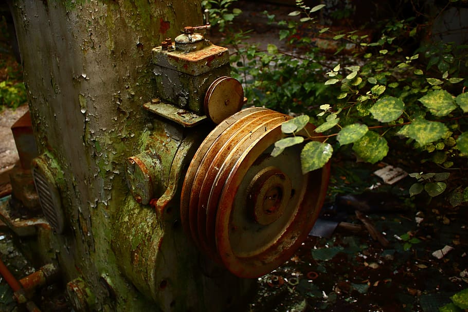 macro, lapsed, corrosion, close up, rust, nature, no people, HD wallpaper