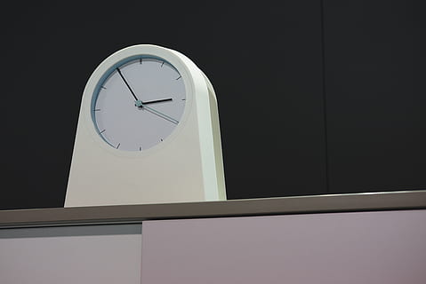 arched white analog clock, clock tower, architecture, building HD wallpaper