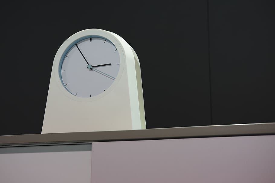 arched white analog clock, clock tower, architecture, building HD wallpaper